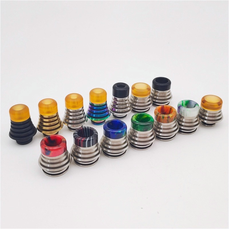 Drip Tip Resin - 1PC 510 810 ドリップチップステンレス鋼樹脂 PEI タワー型ストロージョイント