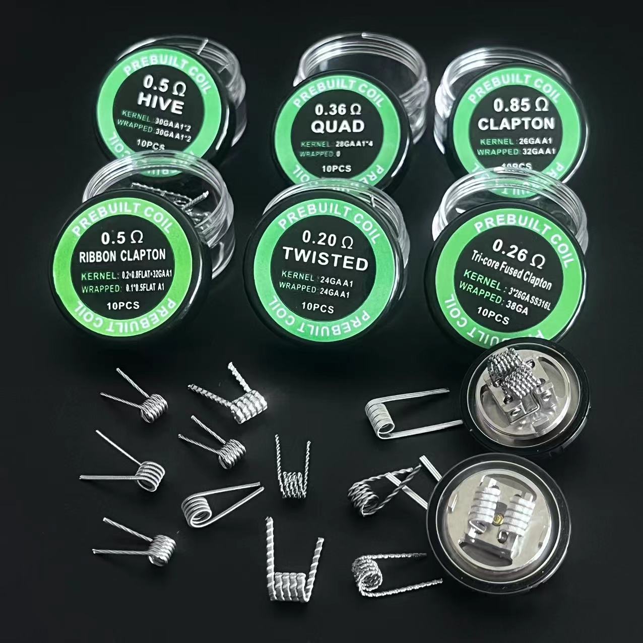 Coil Building Kit - 50 個/30 個/20 個/10 個 DL