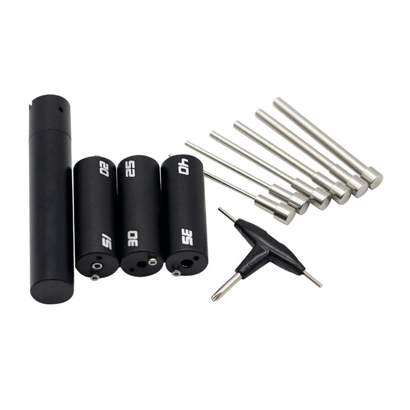 Coil Building Kit - AC88-1.5Mm-4.0Mm コイルジグキット シングルワイヤー クラプトンワイヤー巻線 6種類の直径でしっかり巻き付けられたコイル リビルド用