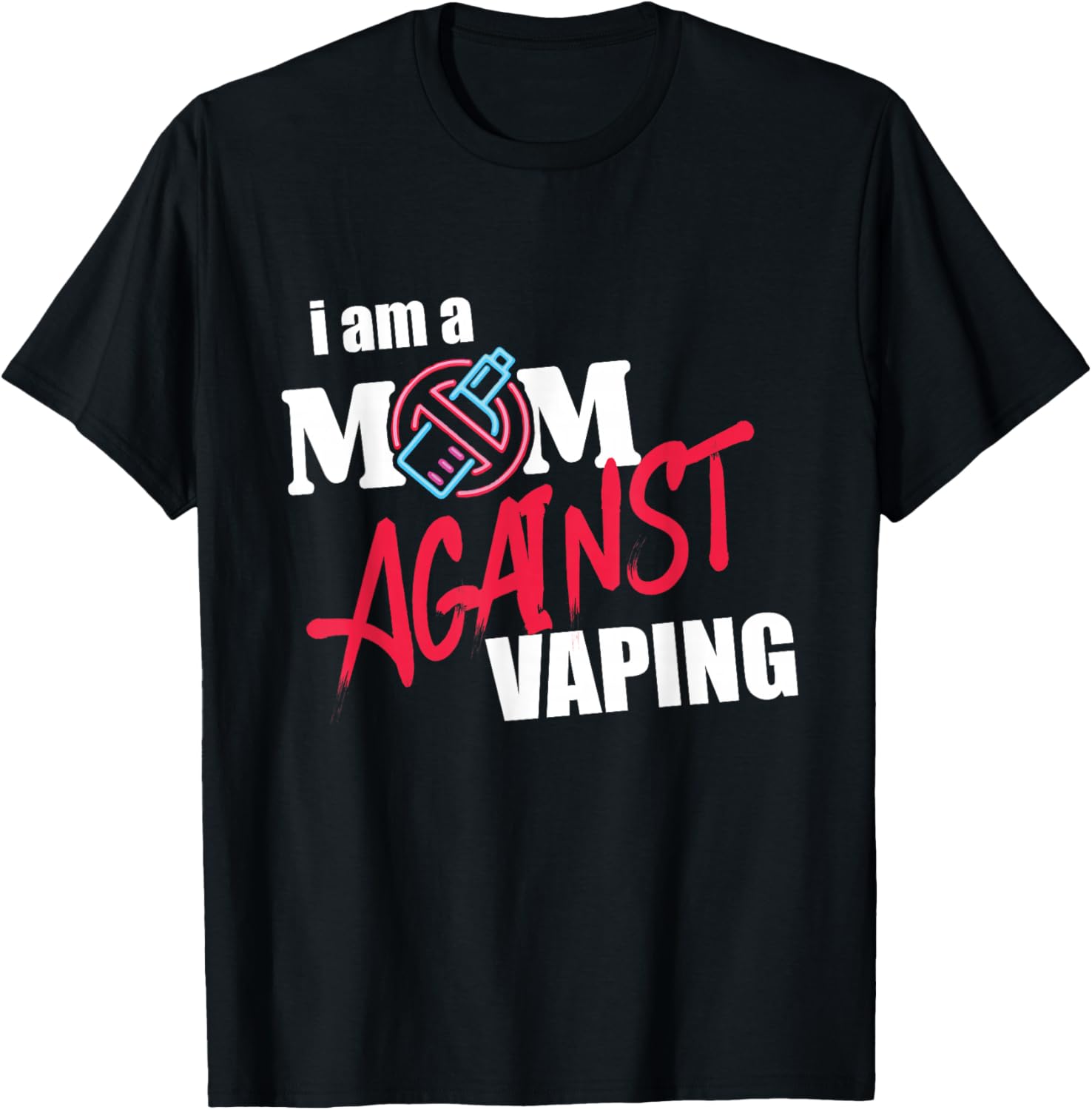 Vaping Shop - Mom Against Vaping グラフィック Tシャツ アンチベイプ
