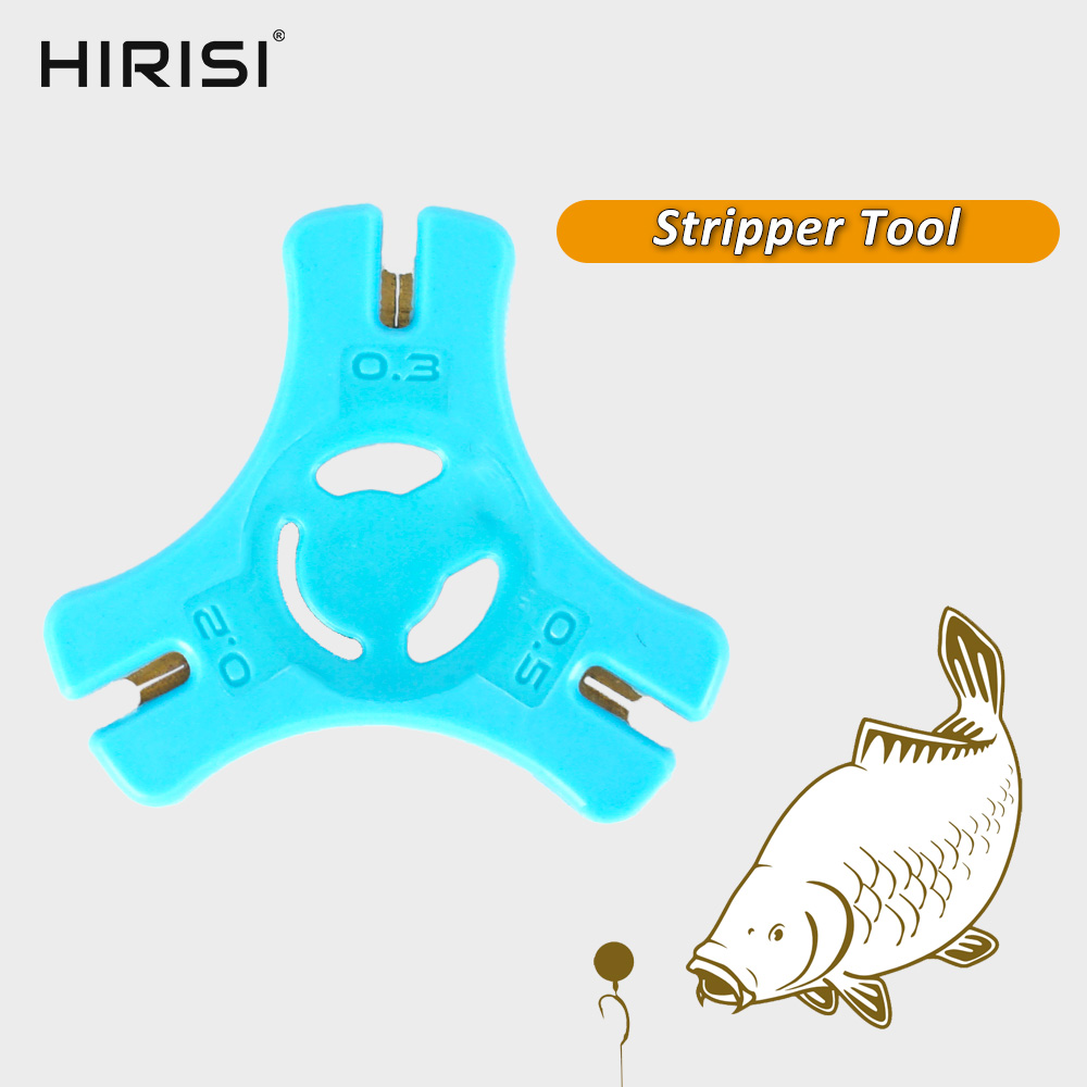 Mesh Coil Strip - Hirisi 1 個ラインプルストリッパーツール釣り糸サブラインピール粗釣具アクセサリー