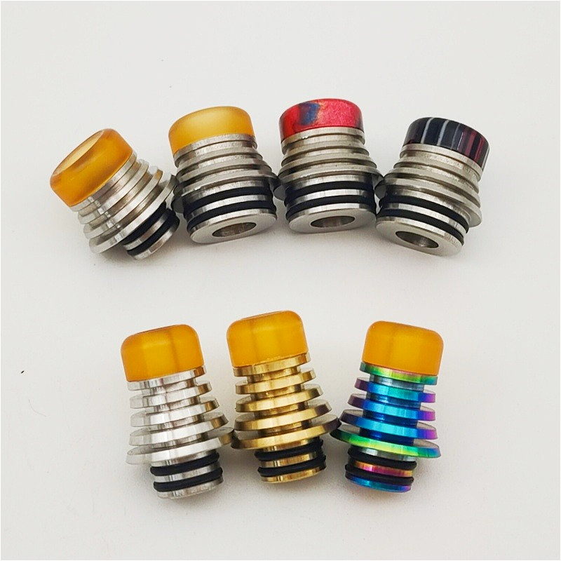 1PC 510 810 ドリップチップステンレス鋼樹脂 PE - Drip Tip Resin のレビューと価格