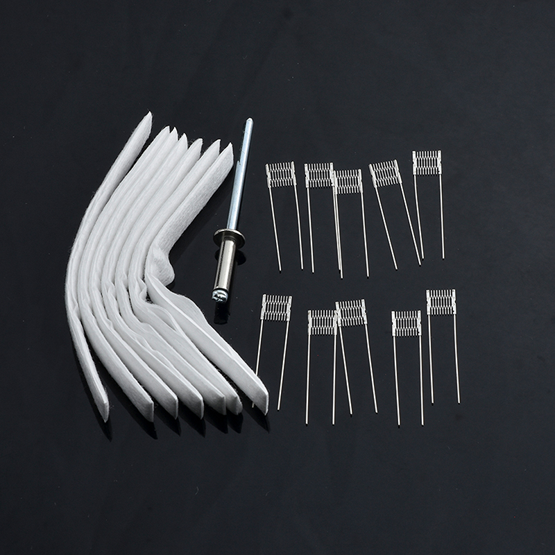 日曜大工の再構築キット、メッシュコイル、抵抗交換用アクセサリ - Coil Building Kit のレビューと価格