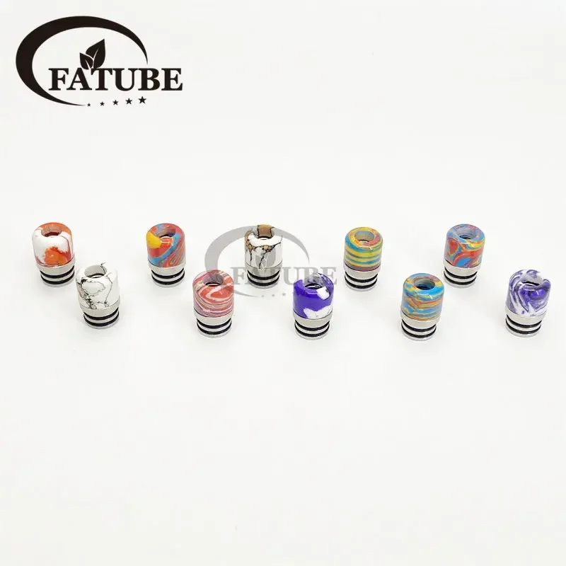 1 ピース/10 ピース 510 ステンレス鋼樹脂ストロー接 - Drip Tip Resin のレビューと価格
