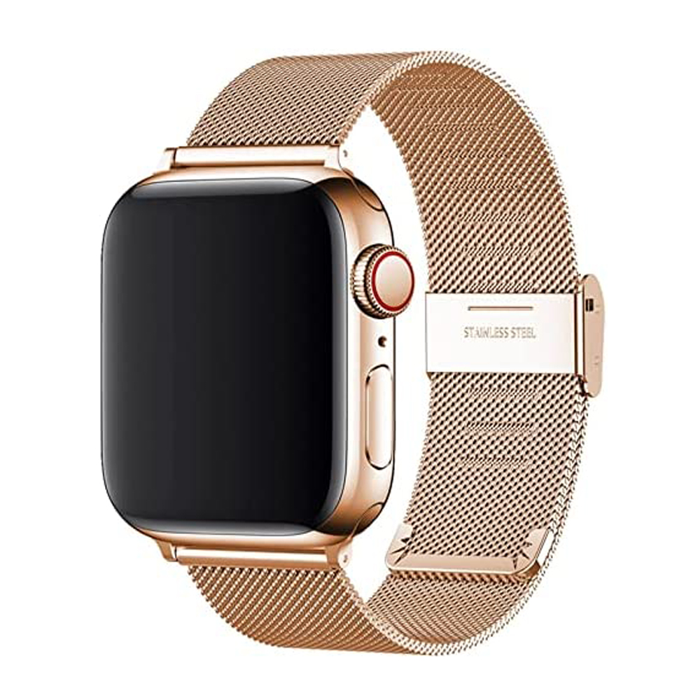 リンクブレスレットストラップ Apple Watch ウルト - Mesh Coil Strip のレビューと価格