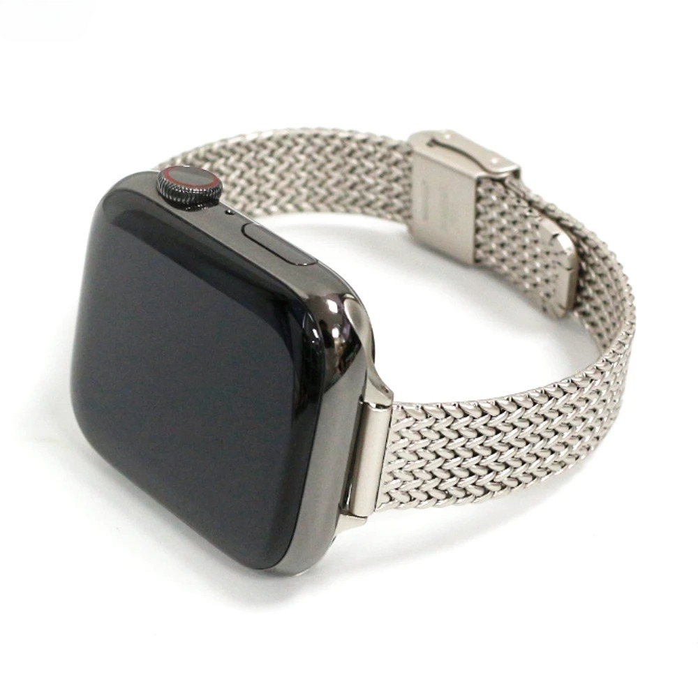 Apple Watch Series 9 8 7 6 SE用 - Mesh Coil Strip のレビューと価格