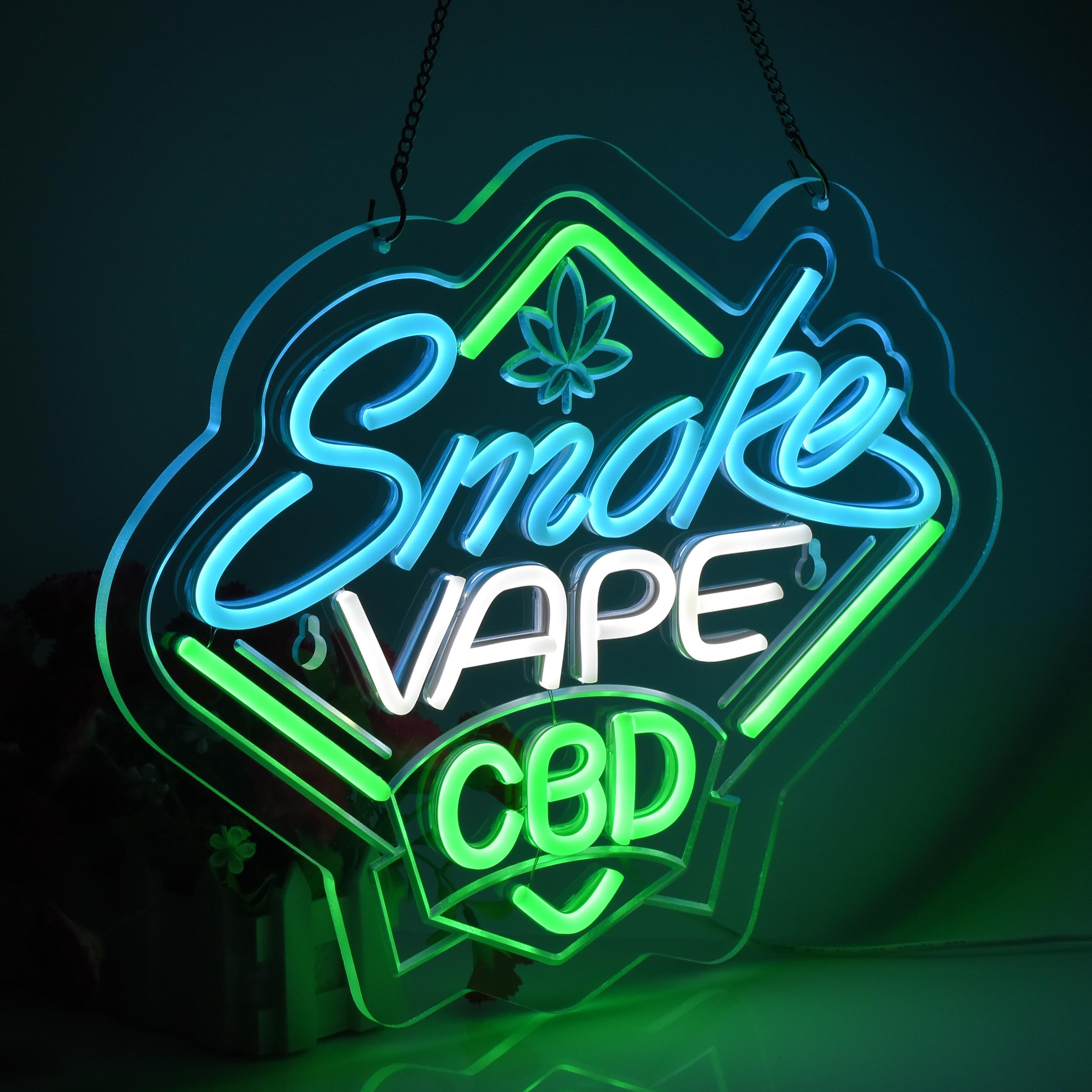 煙草・電子タバコ店用ネオンサイン、ネオンライト、壁掛けアート - Vaping Shop のレビューと価格
