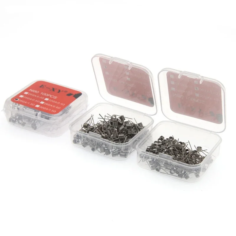 100 ピース/箱事前構築コイルワイヤー A1 SS316L - Coil Building Kit のレビューと価格