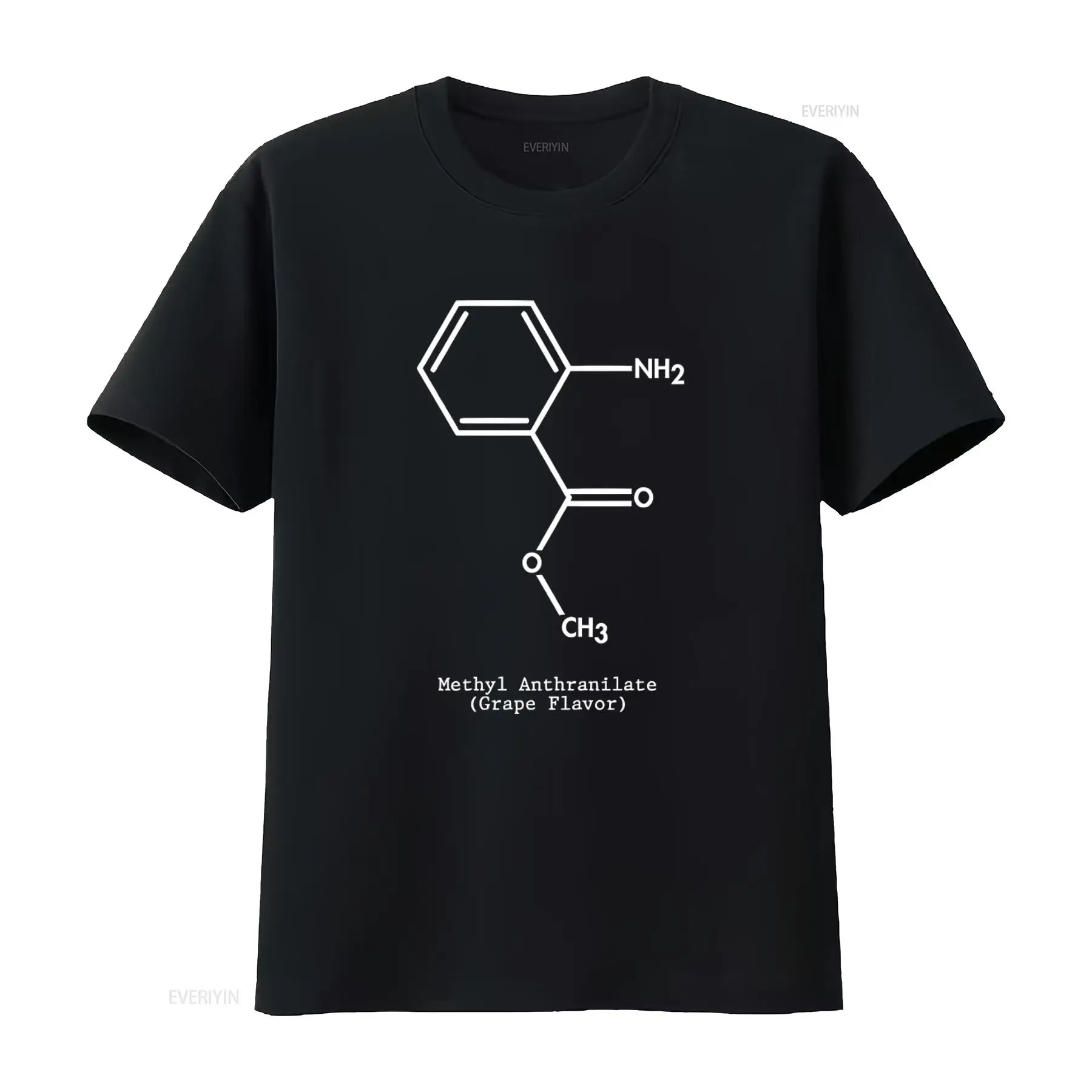 グレープフレーバー分子デザインTシャツ メチルアントラニレー - Vaping Shop のレビューと価格