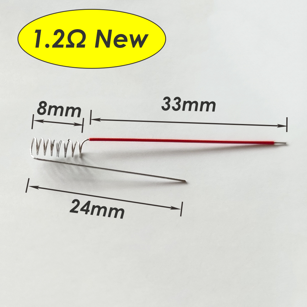 50/100 個抵抗 A1 1.2ohm 0.6/0.8oh - Coil Building Kit のレビューと価格