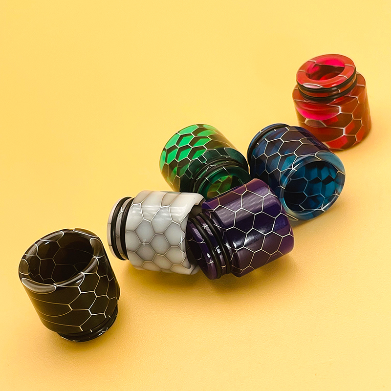 DSX スネークスキンエポキシ樹脂 810 ドリップチップマ - Vape Ring のレビューと価格