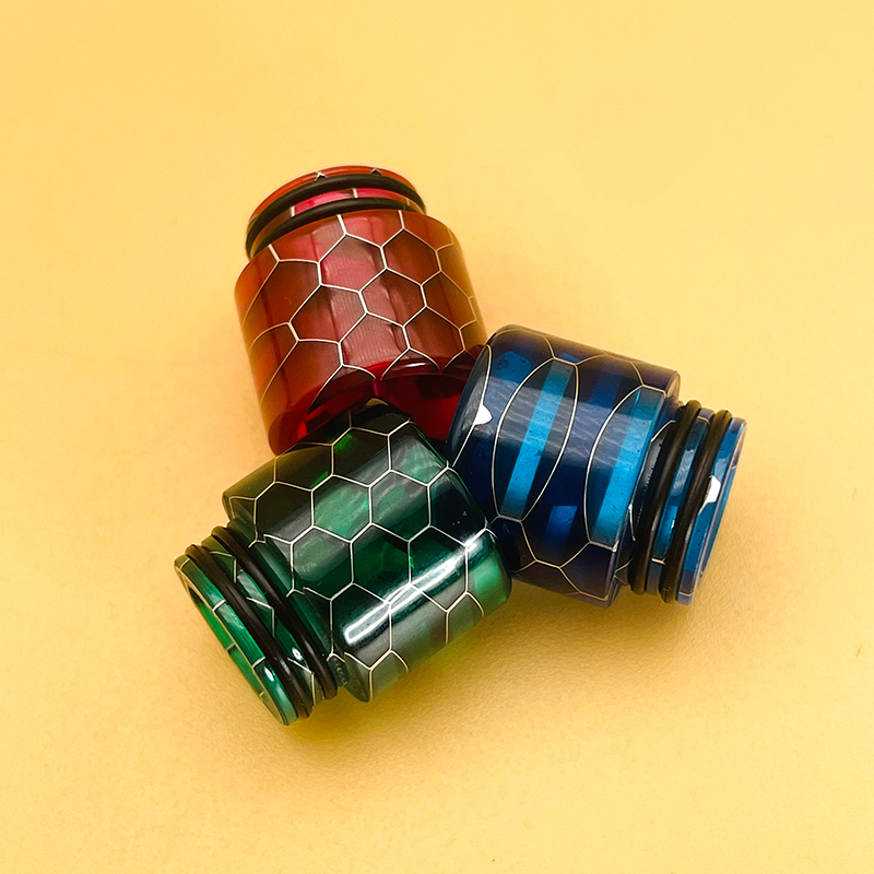 DSX スネークスキンエポキシ樹脂 810 ドリップチップマ - Vape Ring のレビューと価格