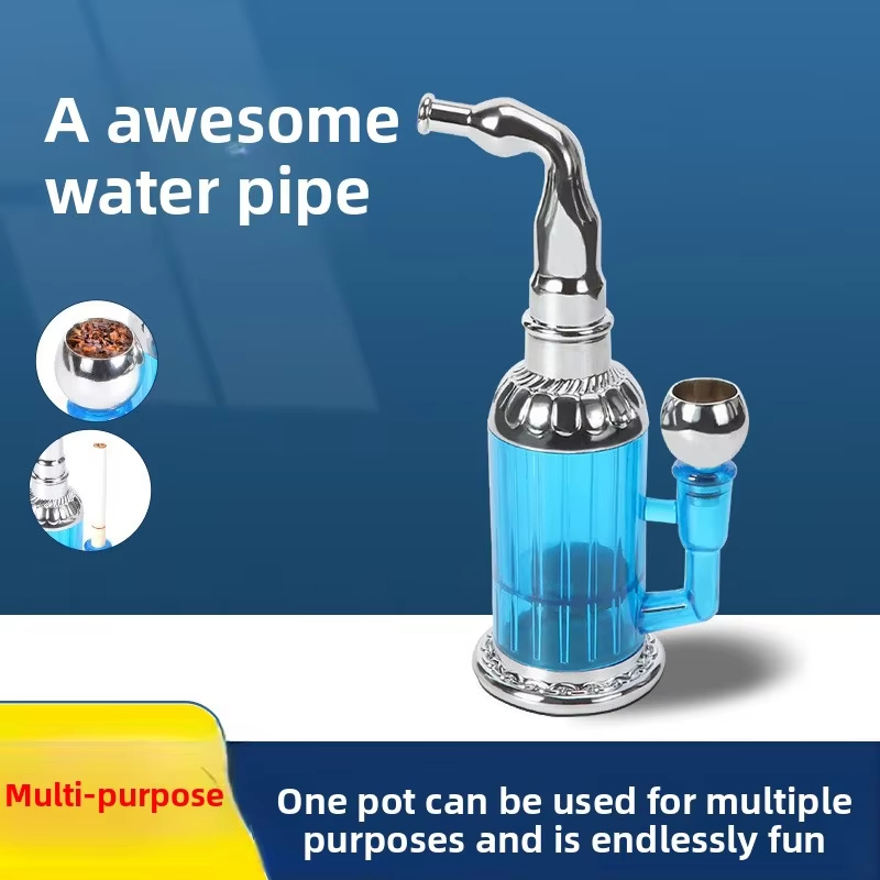 携帯用ミニシーシャ、タバコ喫煙パイプ、健康用金属チューブ、マ - Weed Vaping Accessories のレビューと価格