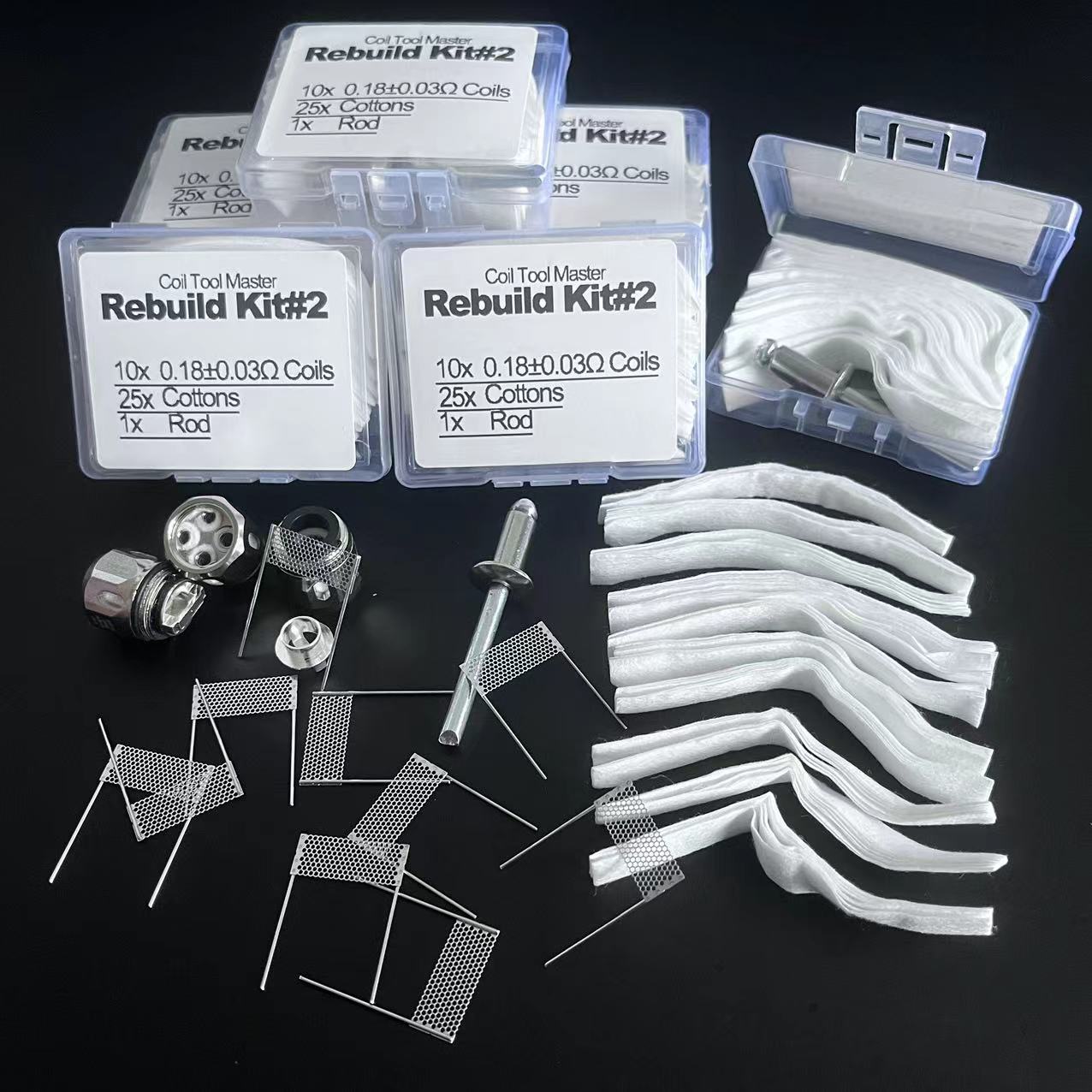 GT リビルドメッシュコイルキット DIY 交換コア Sky - Coil Building Kit のレビューと価格