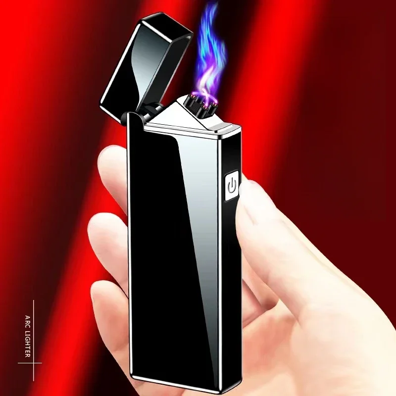 防風電子タバコライター,デュアルアークパルス,USB充電,ア - Accessories Experts Vape のレビューと価格