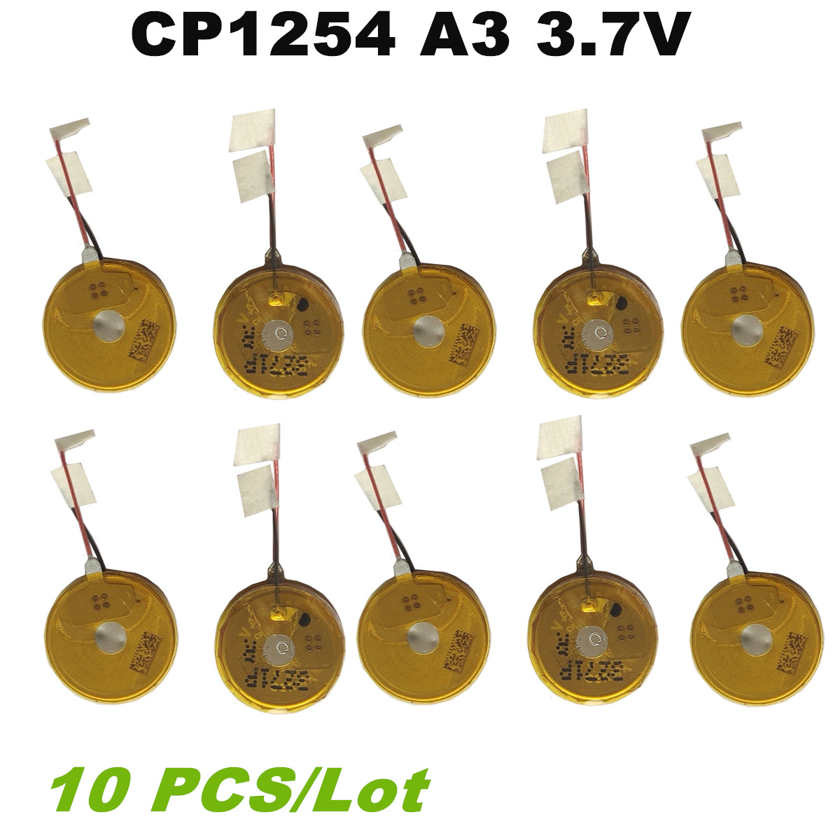 10 ピース/ロット CP1254 A3 バッテリーオリジナ - Beats Headphone Powerbeats Pro のレビューと価格